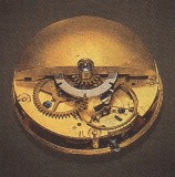 Taschenuhrwerk mit Rotor, A. L. Perrelet zugeschrieben